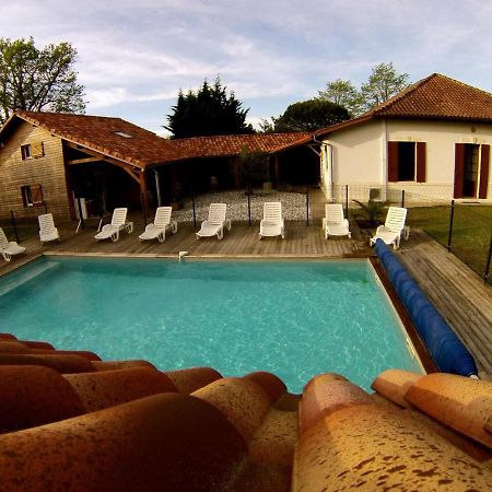 Ensemble de 3 villas avec piscine chauffée, esprit détente Sanguinet Extérieur photo