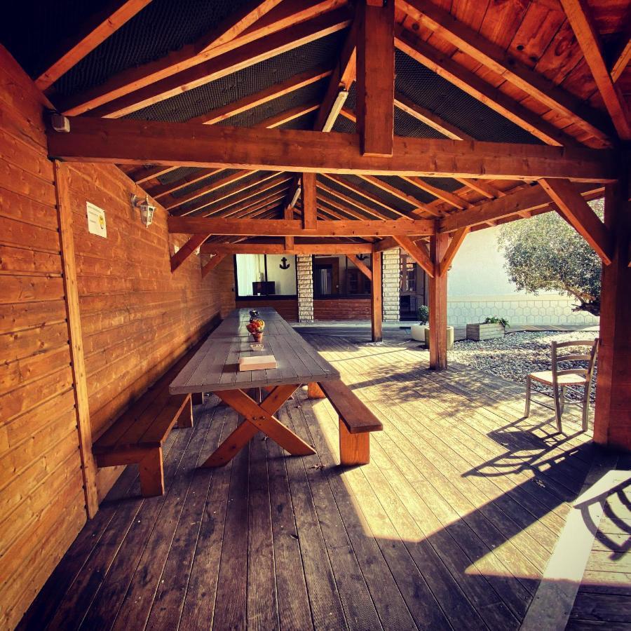 Ensemble de 3 villas avec piscine chauffée, esprit détente Sanguinet Extérieur photo