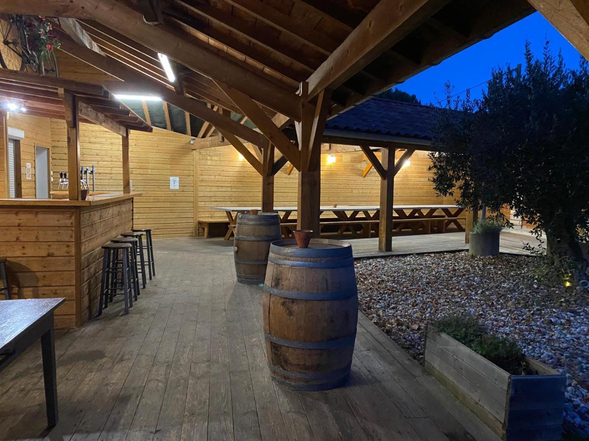 Ensemble de 3 villas avec piscine chauffée, esprit détente Sanguinet Extérieur photo